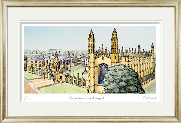 Kings College Cambridge. The Gatehouse and Chapel by Rob Howard