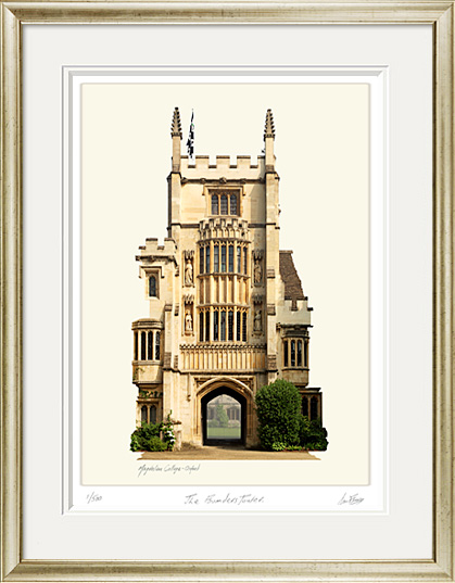 Magdalen College Oxford. The Founders Tower
