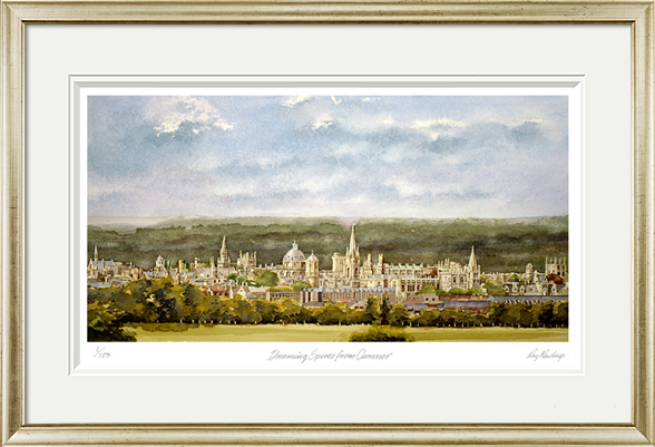 Oxford. Dreaming Spires from Cumnor