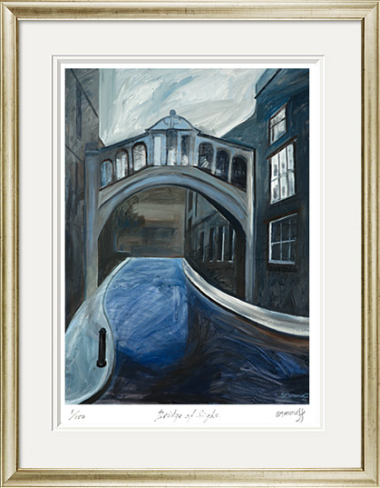 The Bridge of Sighs Oxford by Sarah Moncrieff