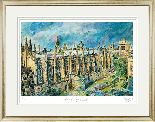 New College Chapel Oxford by Tom Milner-Gulland